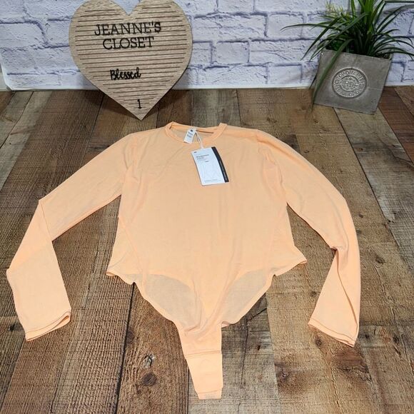 NWT lululemon Wundermost Nulu Mesh Long-Sleeve Crewneck Bodysuit L - Picture 5 of 13